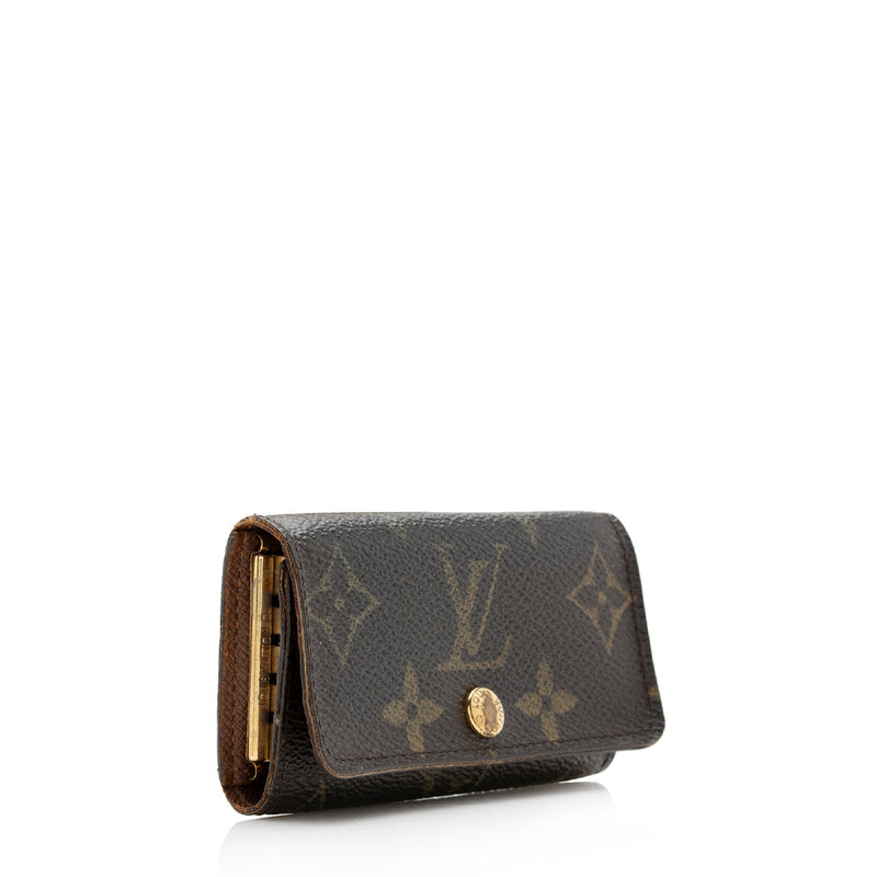Louis Vuitton Monogram 6 Brown Canvas Key Holder (Pre-Owned)