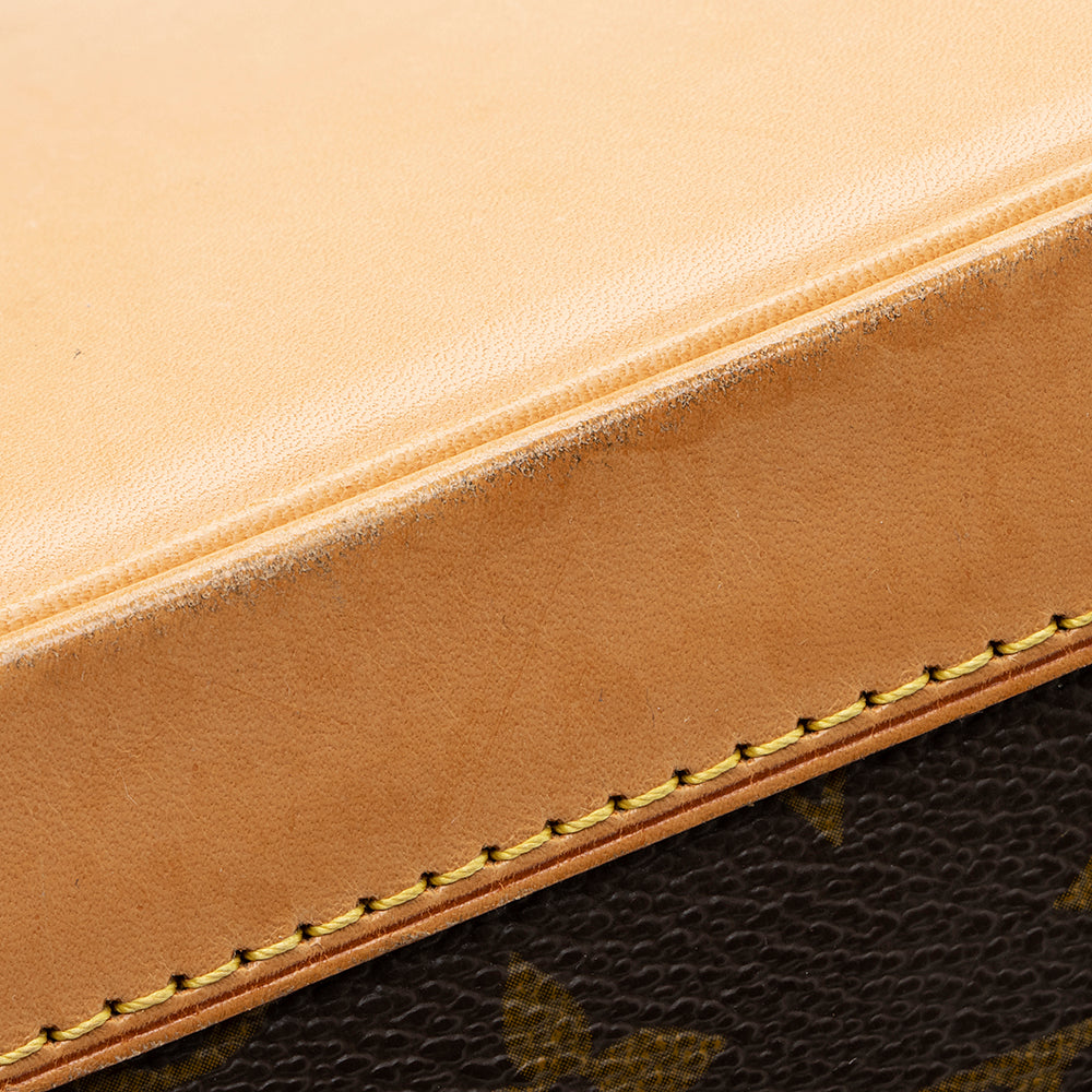 Louis Vuitton Vintage Monogram Canvas Alma MM Satchel (SHF-19055)