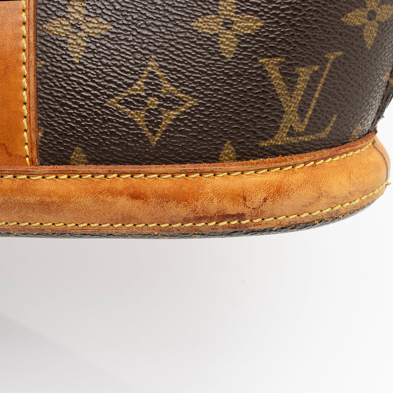 Louis Vuitton Babylone Vintage Brown Monogram Canvas Shoulder Bag