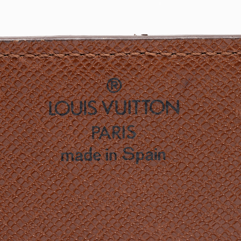 Louis Vuitton Vintage Monogram Canvas Business Card Holder (SHF-17630)