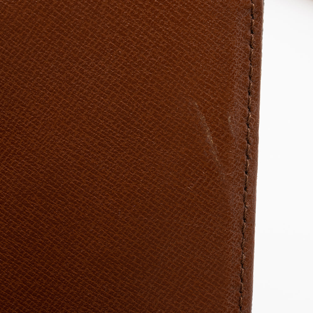 Louis Vuitton Vintage Monogram Canvas Cartouchiere MM Shoulder Bag (SHF-16667)