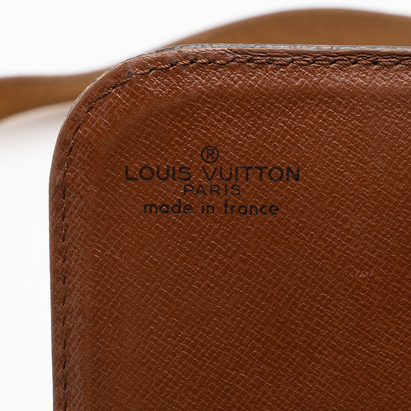 Louis Vuitton Vintage Monogram Canvas Cartouchiere MM Shoulder Bag (SHF-16667)