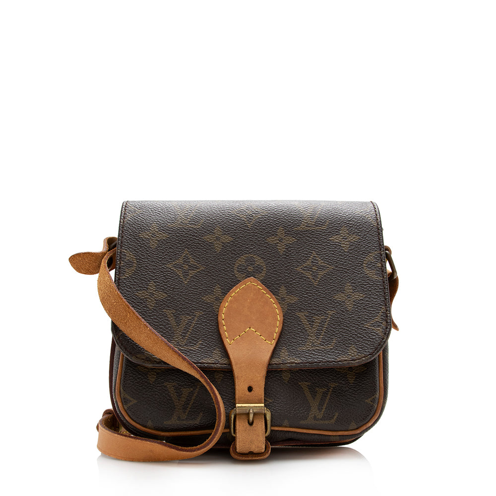 Louis Vuitton, Bags, Vintage Louis Vuitton Monogram Canvas Leather Mini   Crossbody Bag