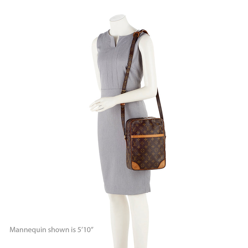 Authentic Louis Vuitton Monogram Shoulder Bag Danube MM Browns