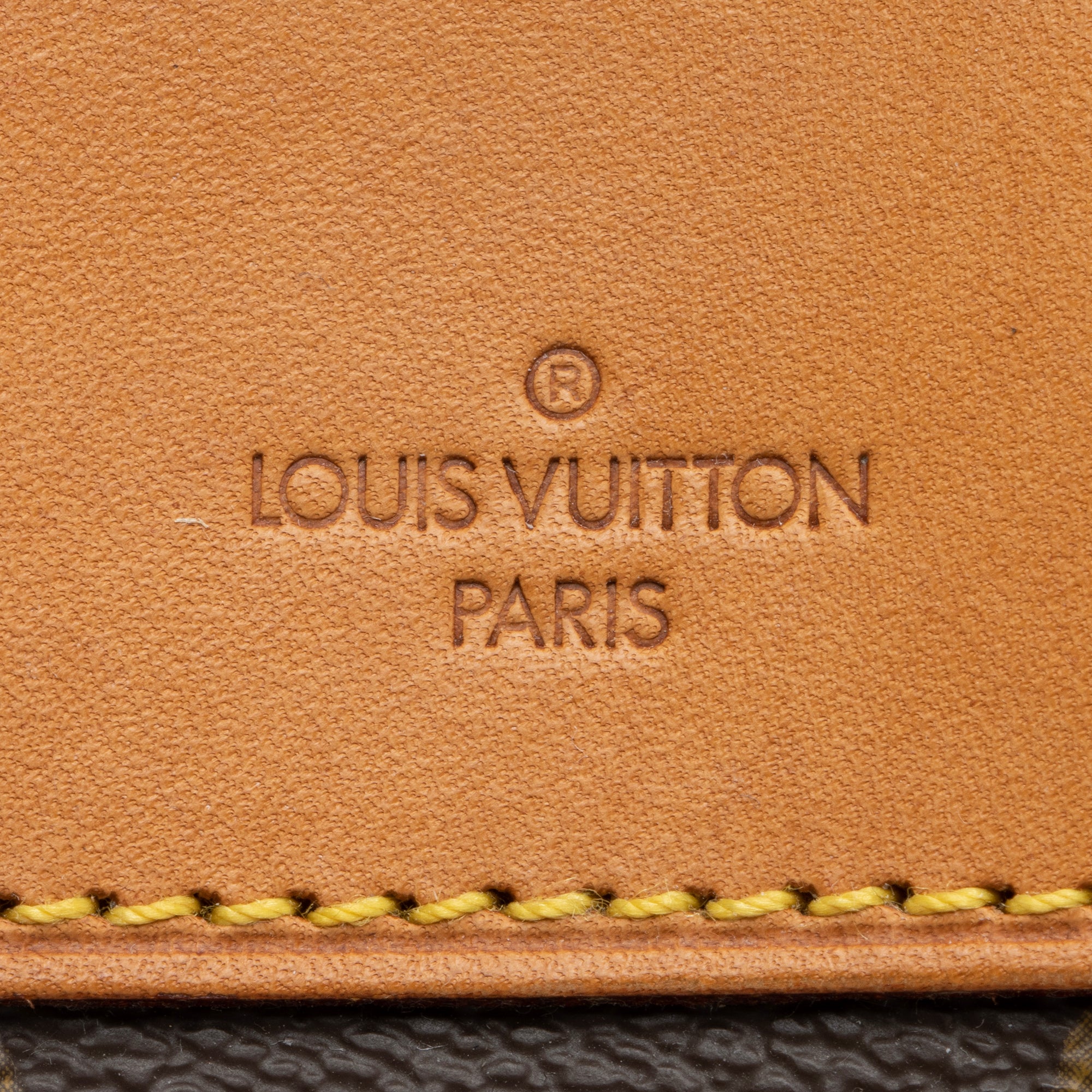 Louis Vuitton Vintage Monogram Canvas Deauville Satchel (SHF-23592)