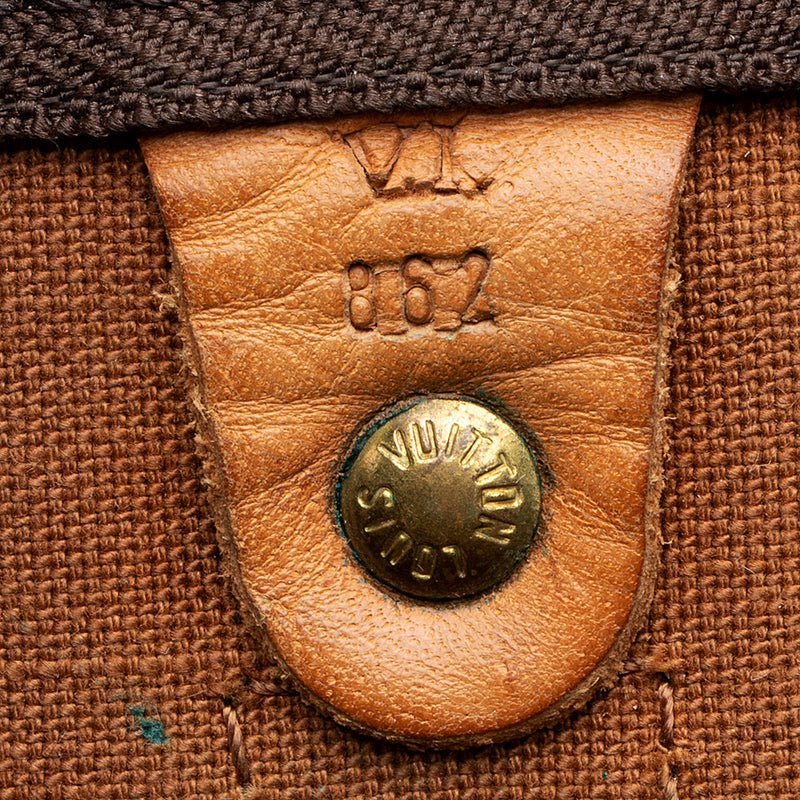 Louis Vuitton Vintage Monogram Canvas Keepall 45 Duffle Bag (SHF-20479)