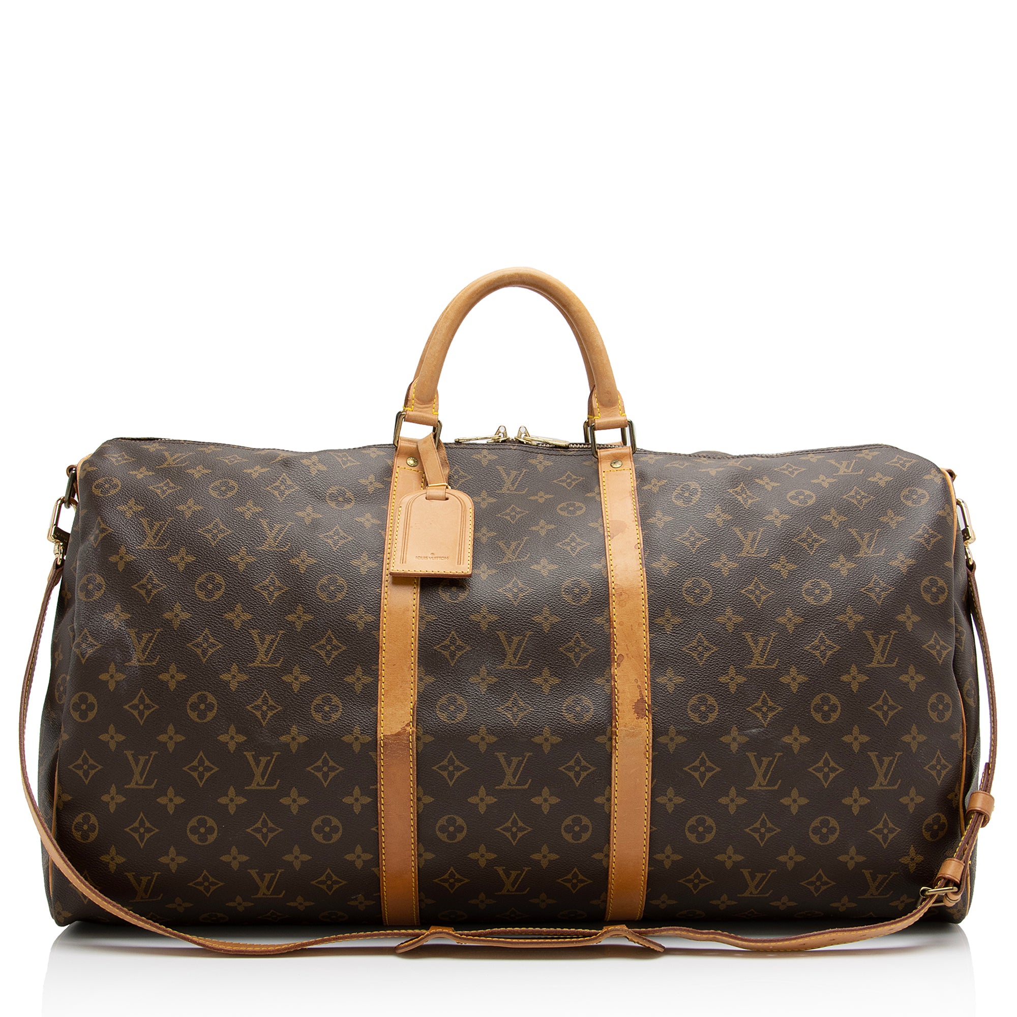 Louis Vuitton Vintage Monogram Canvas Keepall 60 Duffle Bag - FINAL SALE (SHF-23427)