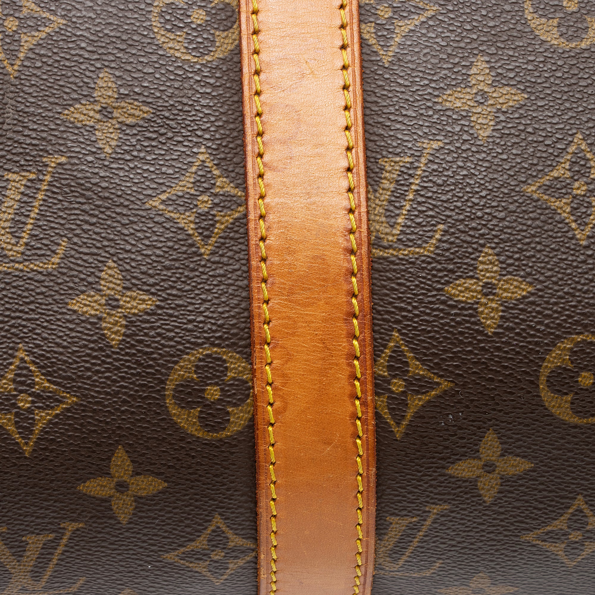 Louis Vuitton Vintage Monogram Canvas Keepall Bandouliere 45 Duffle Bag (SHF-23676)