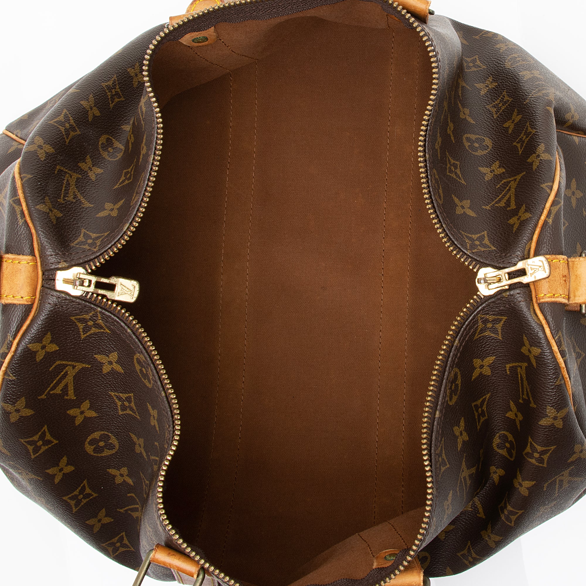 Louis Vuitton Vintage Monogram Canvas Keepall Bandouliere 45 Duffle Bag (SHF-23676)