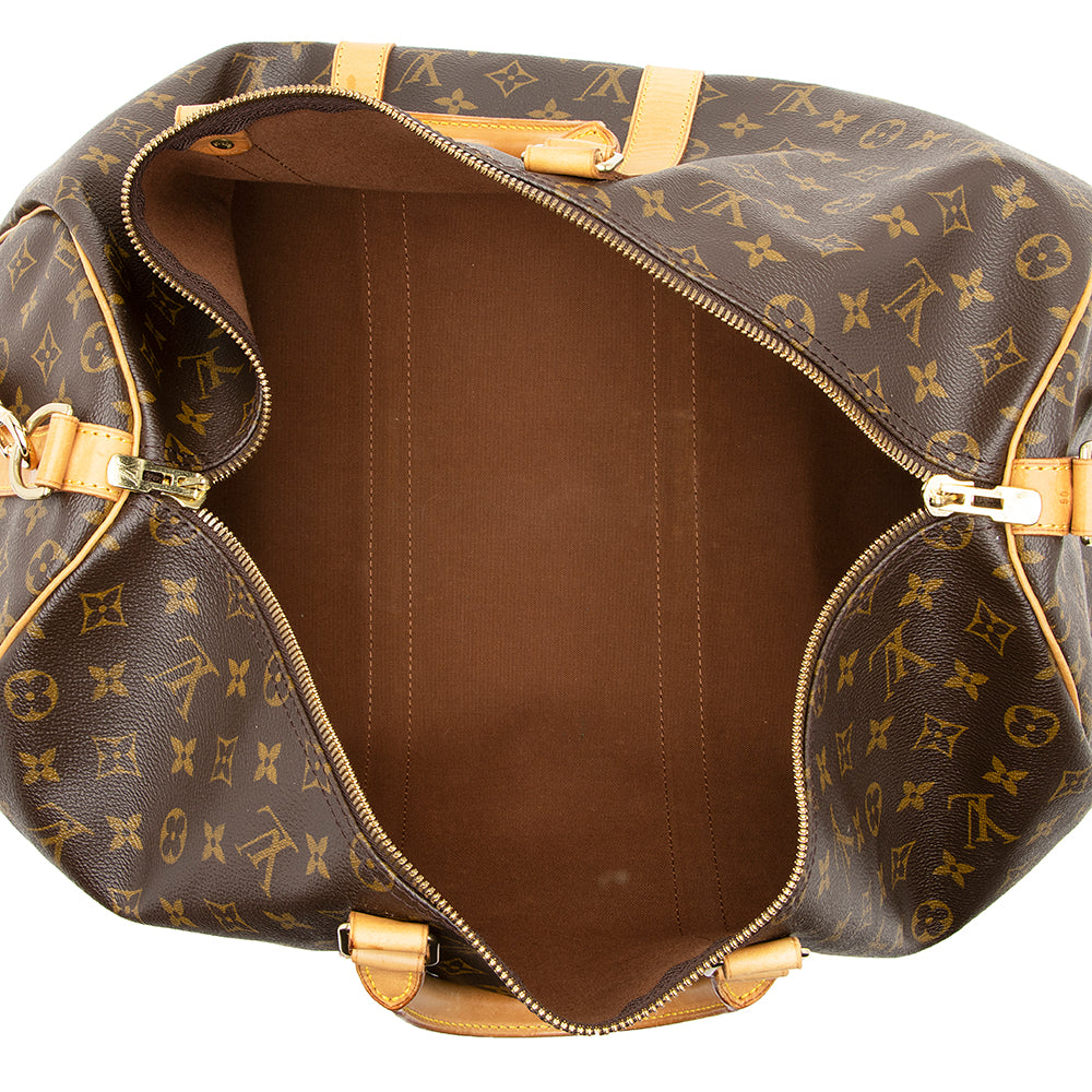 Louis Vuitton Vintage Monogram Canvas Keepall Bandouliere 50 Duffel Ba