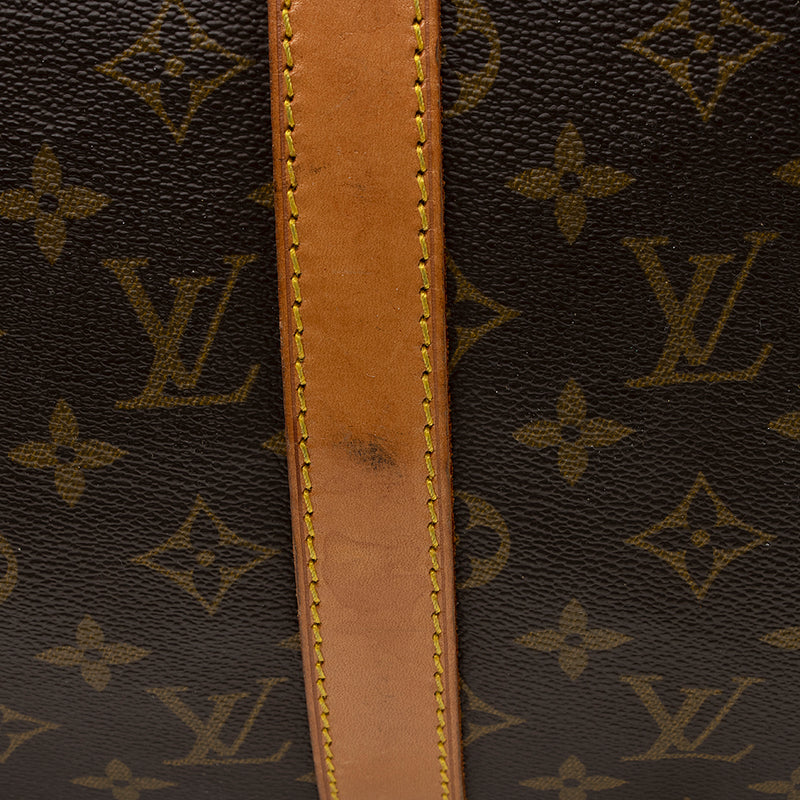 Louis Vuitton Vintage Monogram Canvas Keepall Bandouliere 50 Duffle Bag (SHF-20373)