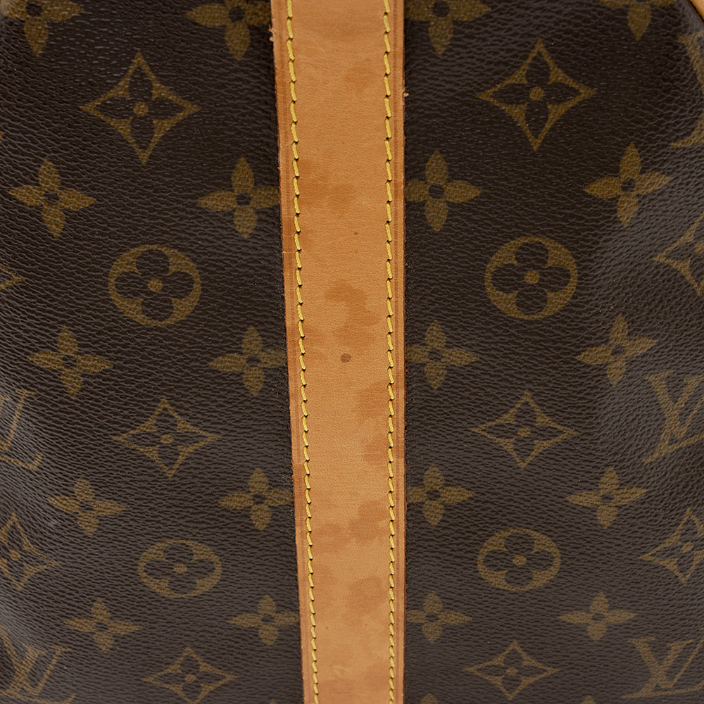 Louis Vuitton Vintage Monogram Canvas Keepall Bandouliere 50 Duffel Bag (SHF-20790)