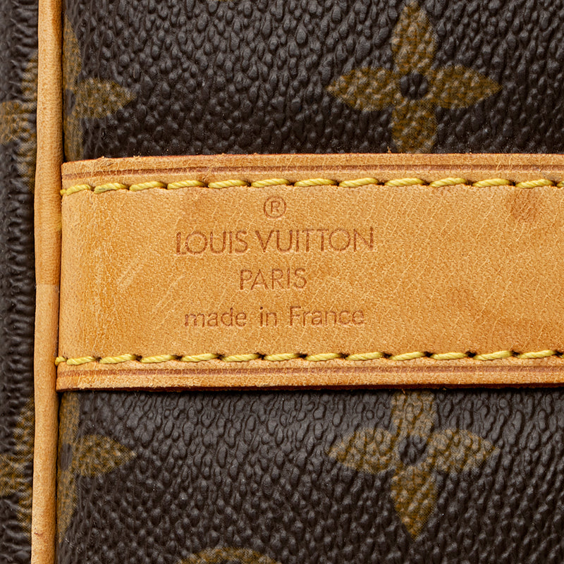 Louis Vuitton Vintage Monogram Canvas Keepall Bandouliere 50 Duffel Bag (SHF-20790)