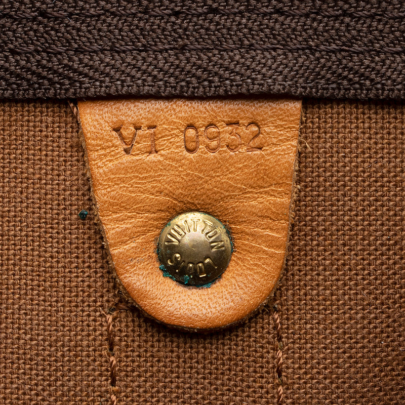 Louis Vuitton Vintage Monogram Canvas Keepall Bandouliere 50 Duffle Bag (SHF-20813)