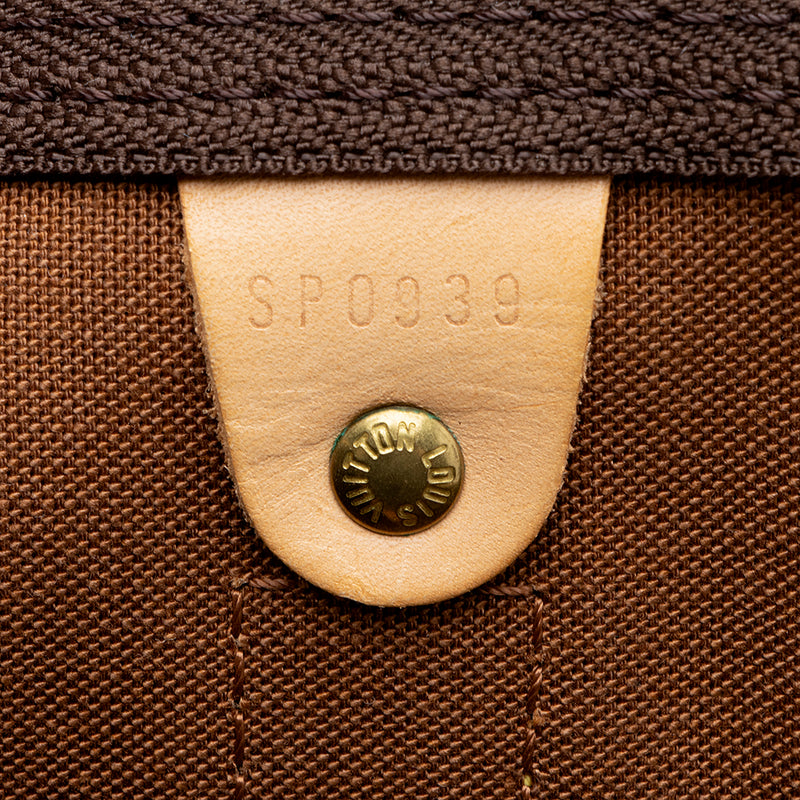Louis Vuitton Vintage Monogram Canvas Sac Souple 35 Duffle Bag - FINAL –  LuxeDH