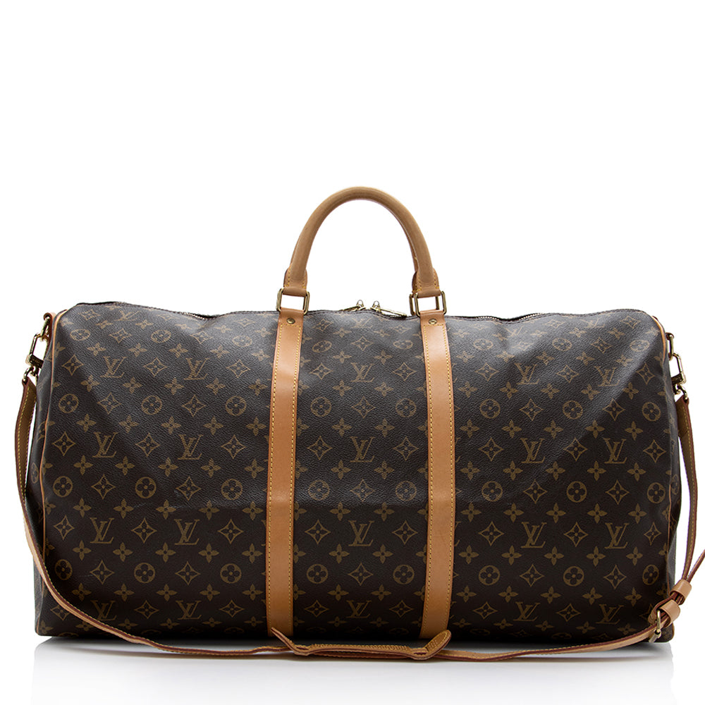 Louis Vuitton Travel Bag Keepall Banduliere Monogram 60 Uncle