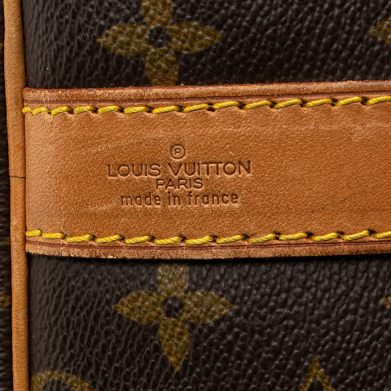 Authentic Louis Vuitton Monogram Duffle Boston Bag Keepall 60