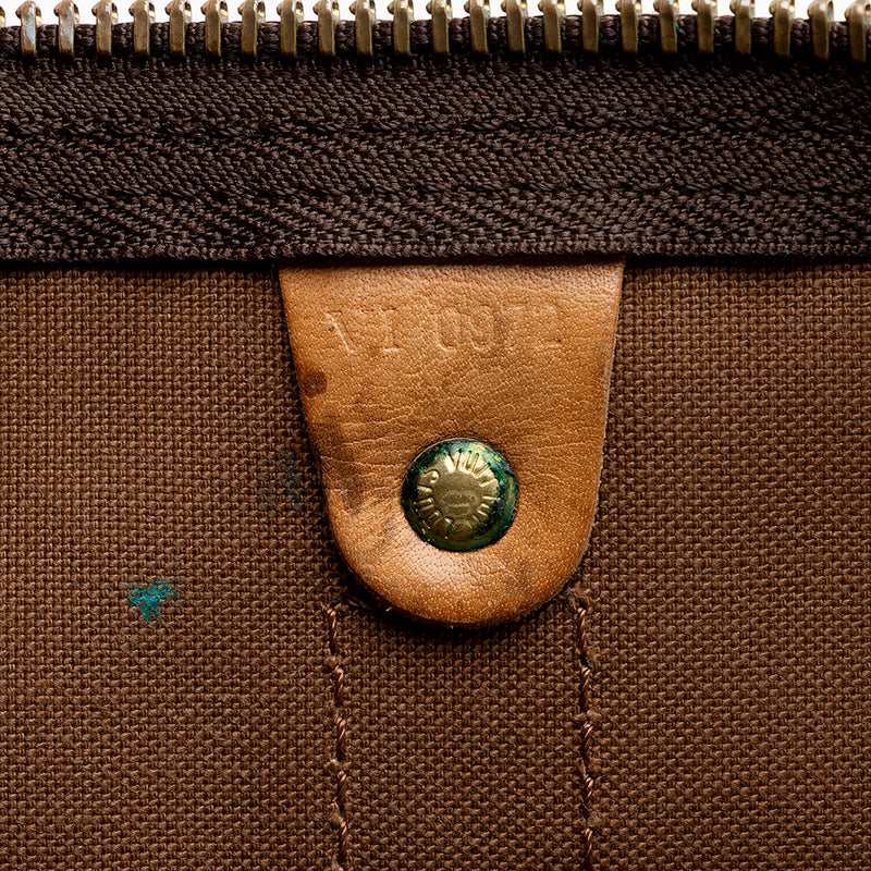 Louis Vuitton Vintage Monogram Canvas Keepall Bandouliere 60 Duffle Bag (SHF-21211)