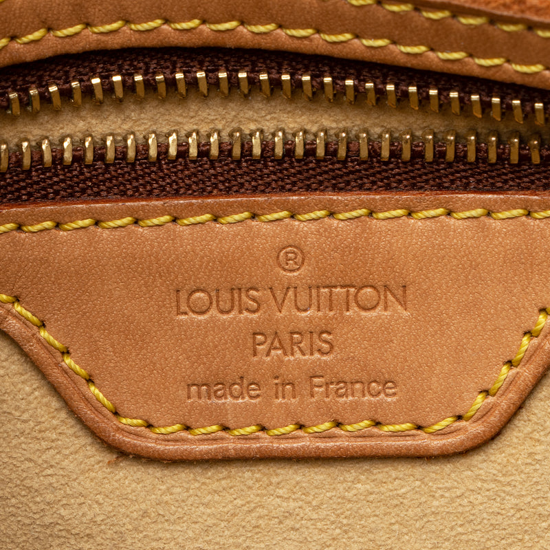 Louis Vuitton Vintage Monogram Canvas Looping GM Shoulder Bag (SHF-22709)