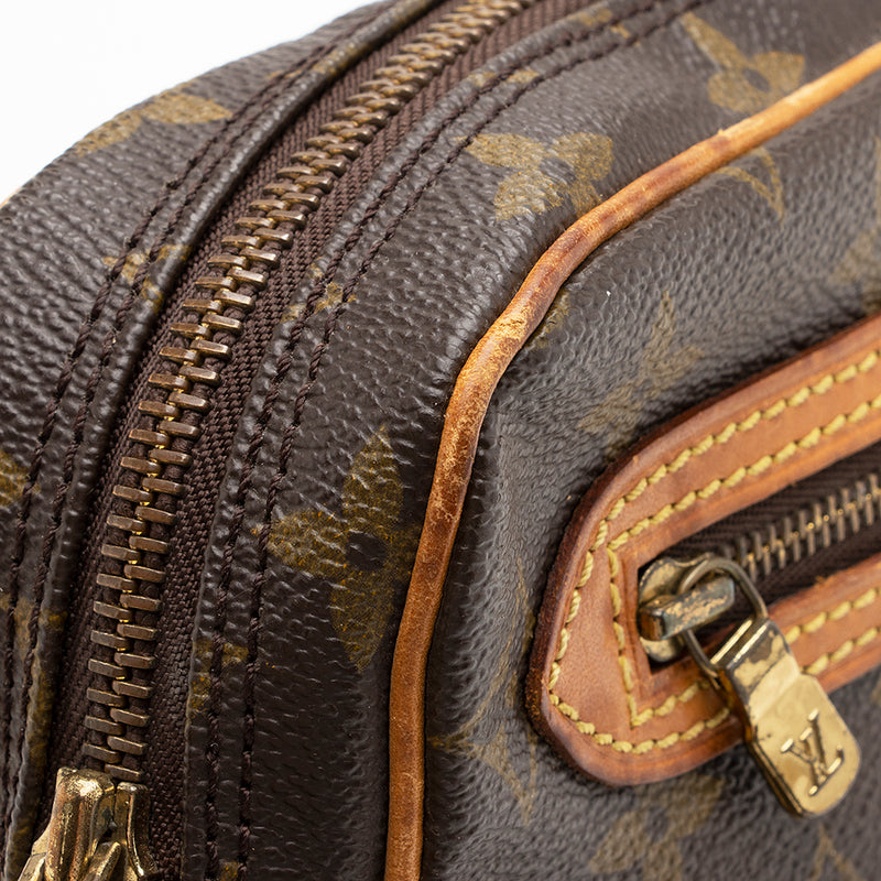 LOUIS VUITTON Monogram Pochette Cite Clutch Shoulder Bag Made USA Vintage  Read