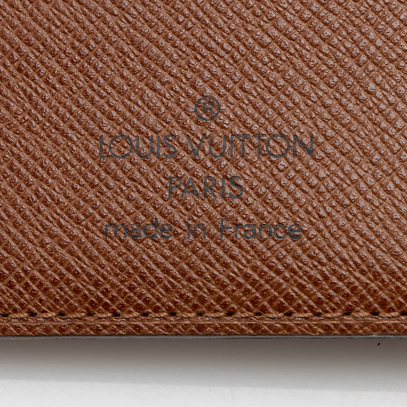 Louis Vuitton Agenda Cover Medium Ring Monogram