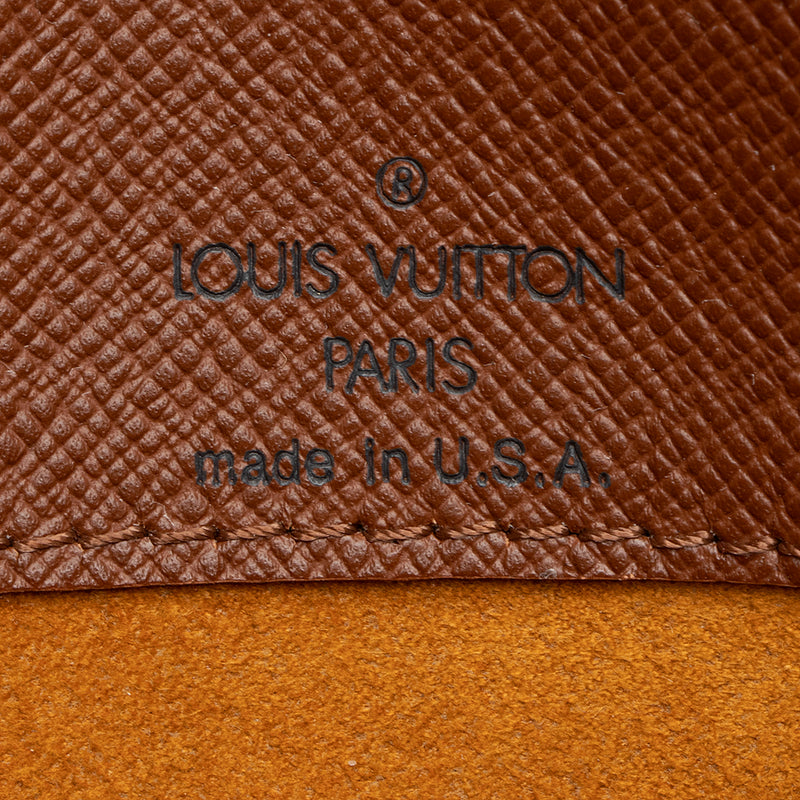 Louis Vuitton Vintage Monogram Canvas Musette Tango Shoulder Bag (SHF-19744)