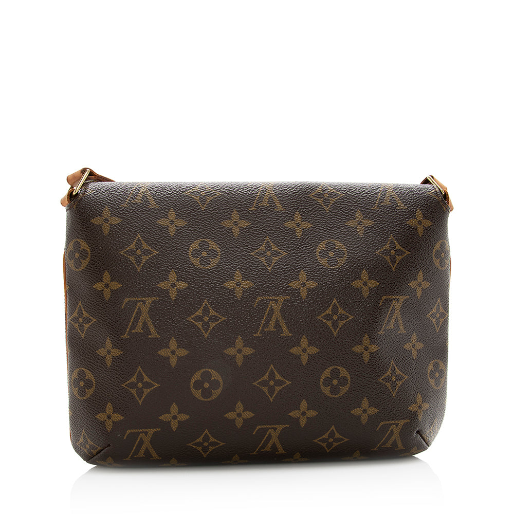 Louis Vuitton Vintage Monogram Canvas Musette Tango Shoulder Bag (SHF-cHKeIi)