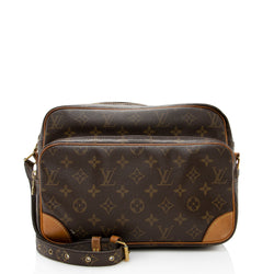 Buy Louis Vuitton Nile Bag in Monogram Canvas and Brown Leather