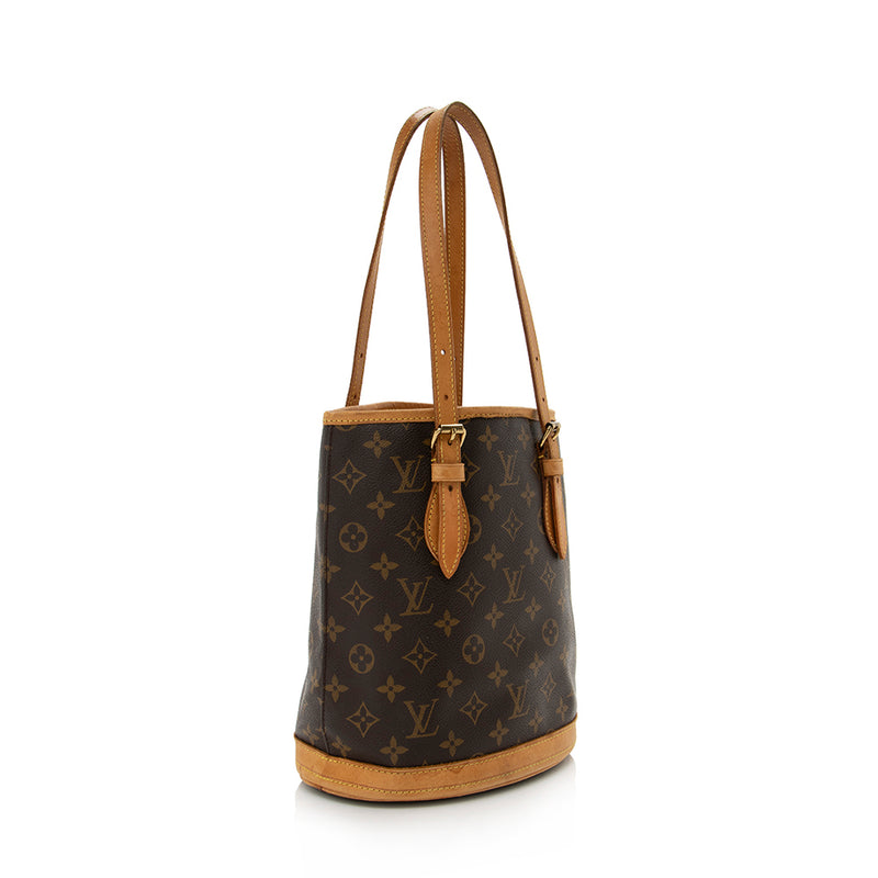Louis Vuitton Women's Monogram Petit Bucket Bag