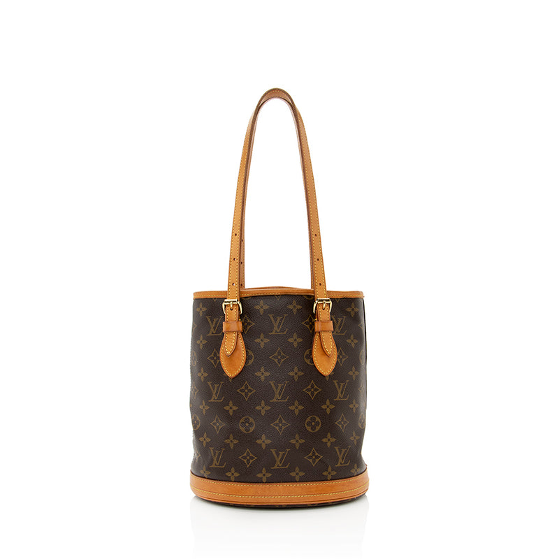 Louis Vuitton Small/Large Vintage Bucket Bag leather vachetta