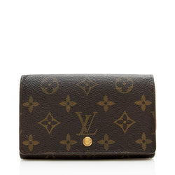 Louis Vuitton Long Bi-Fold Wallet in Monogram