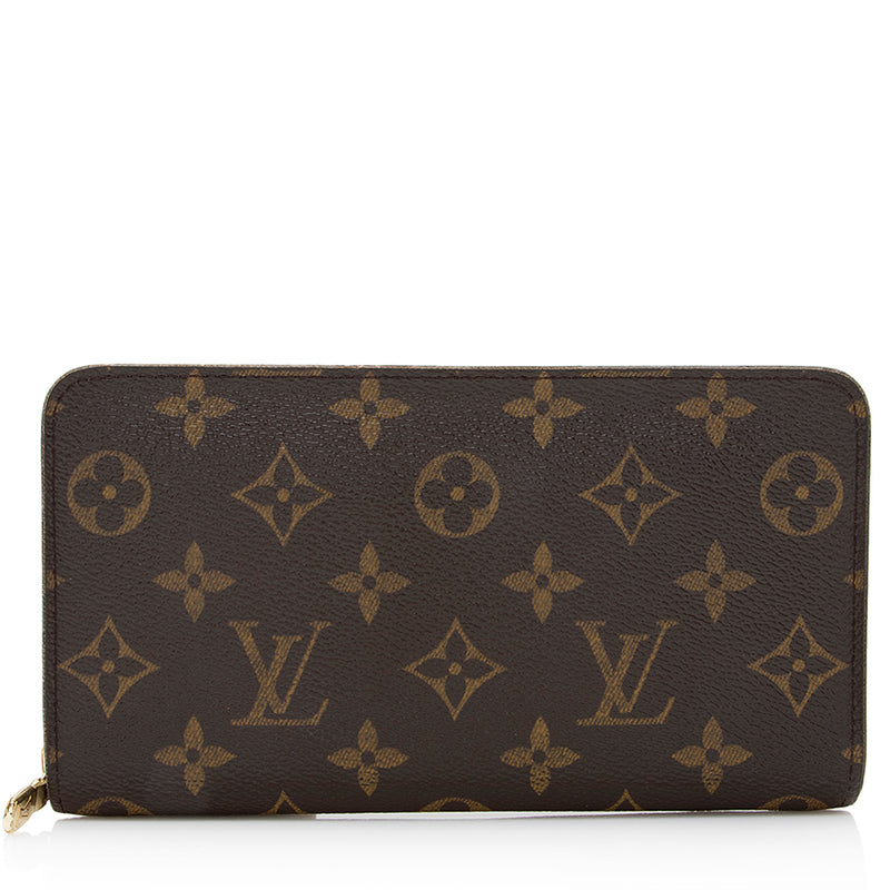 Authenticated Used Louis Vuitton Bifold Wallet Zip Brown Monogram