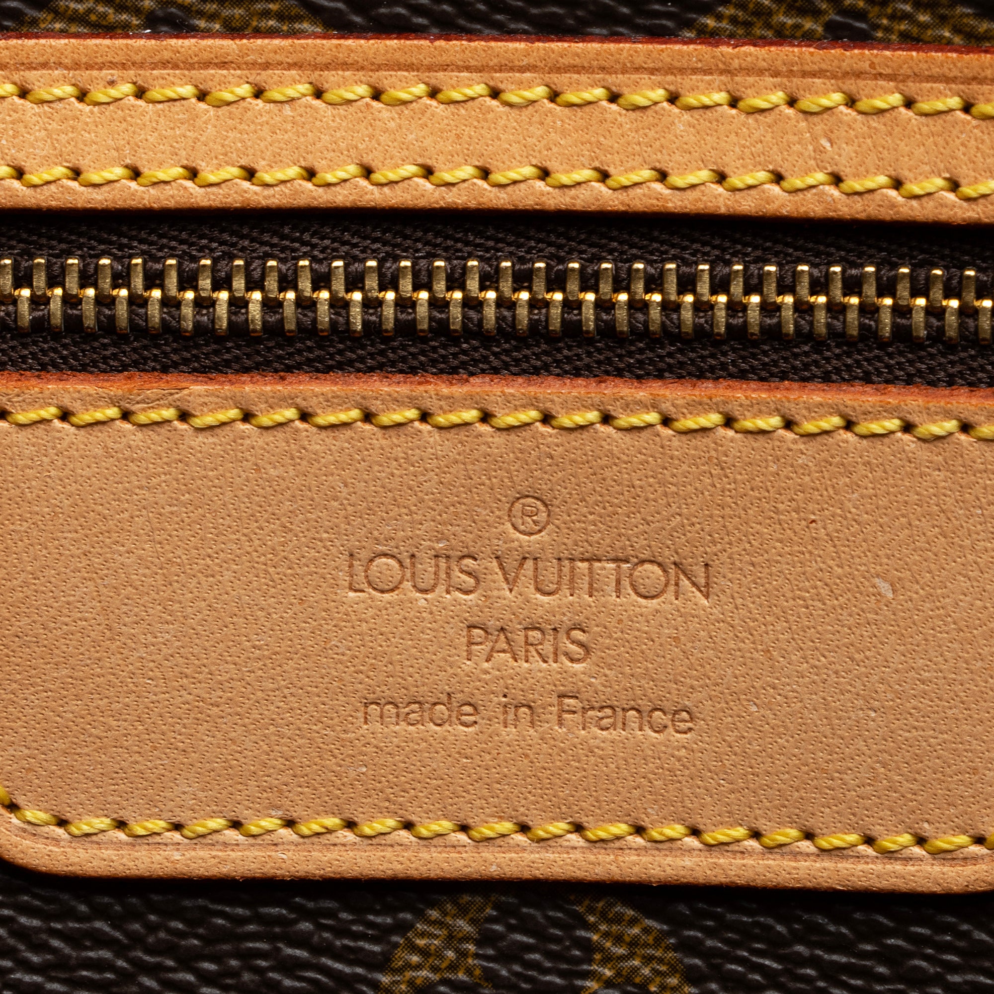 Louis Vuitton Vintage Monogram Canvas Sac Shopping 48 Tote (SHF-22905)