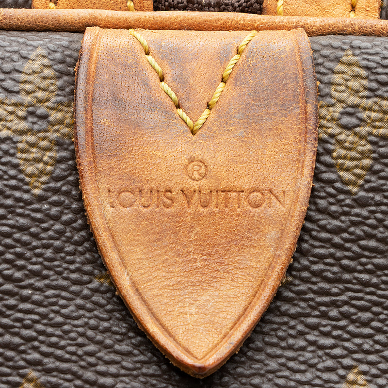 Vintage Louis Vuitton Sac Souple 35 Monogram Canvas Duffle Hand Bag at  1stDibs