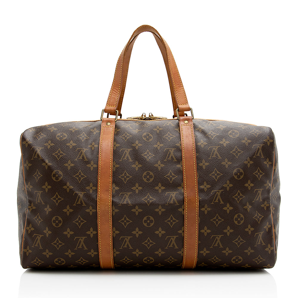 Louis Vuitton Vintage Monogram Canvas Sac Souple 45 Duffel Bag (SHF-21410)