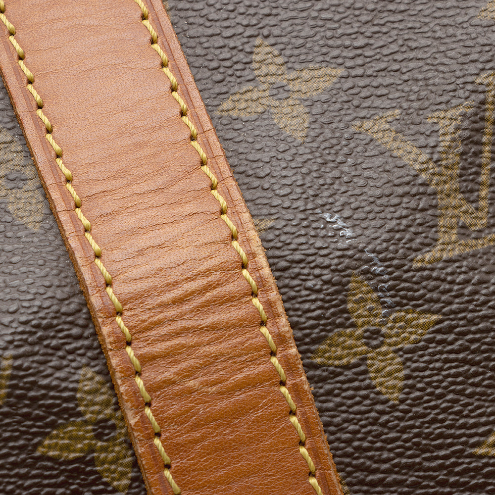 Louis Vuitton Vintage Monogram Canvas Sac Souple 45 Duffel Bag (SHF-21410)