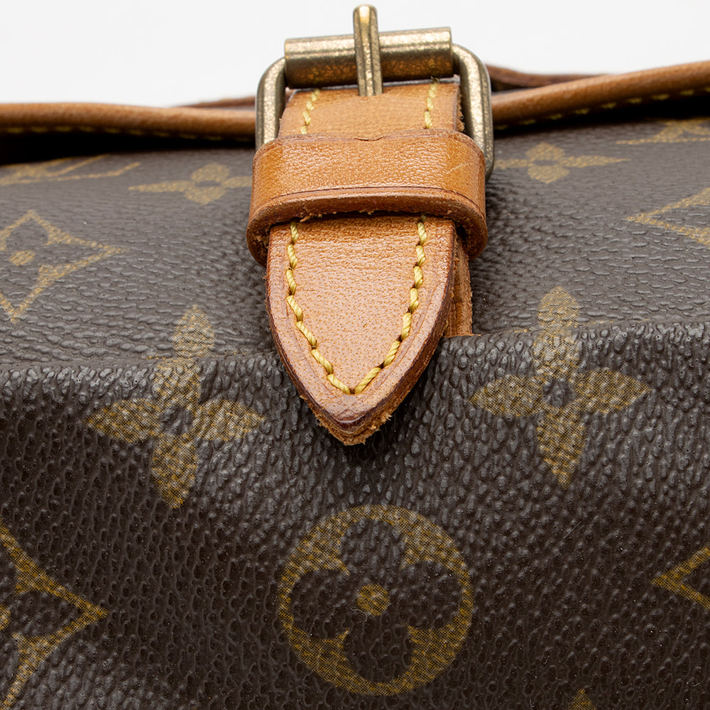 Louis Vuitton Vintage Monogram Canvas Saumur 30 Messenger Bag (SHF-20797)