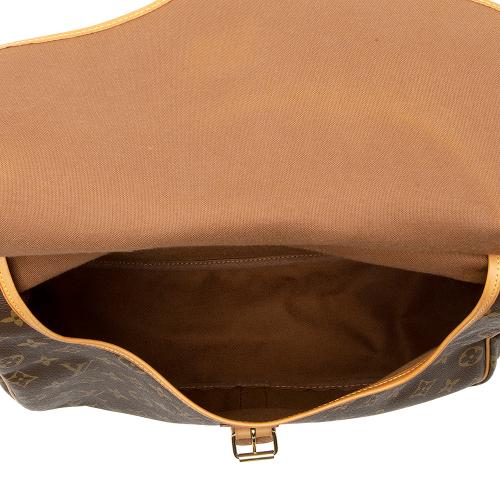 Louis Vuitton Vintage Monogram Canvas Saumur 35 Messenger Bag - FINAL SALE (SHF-23940)