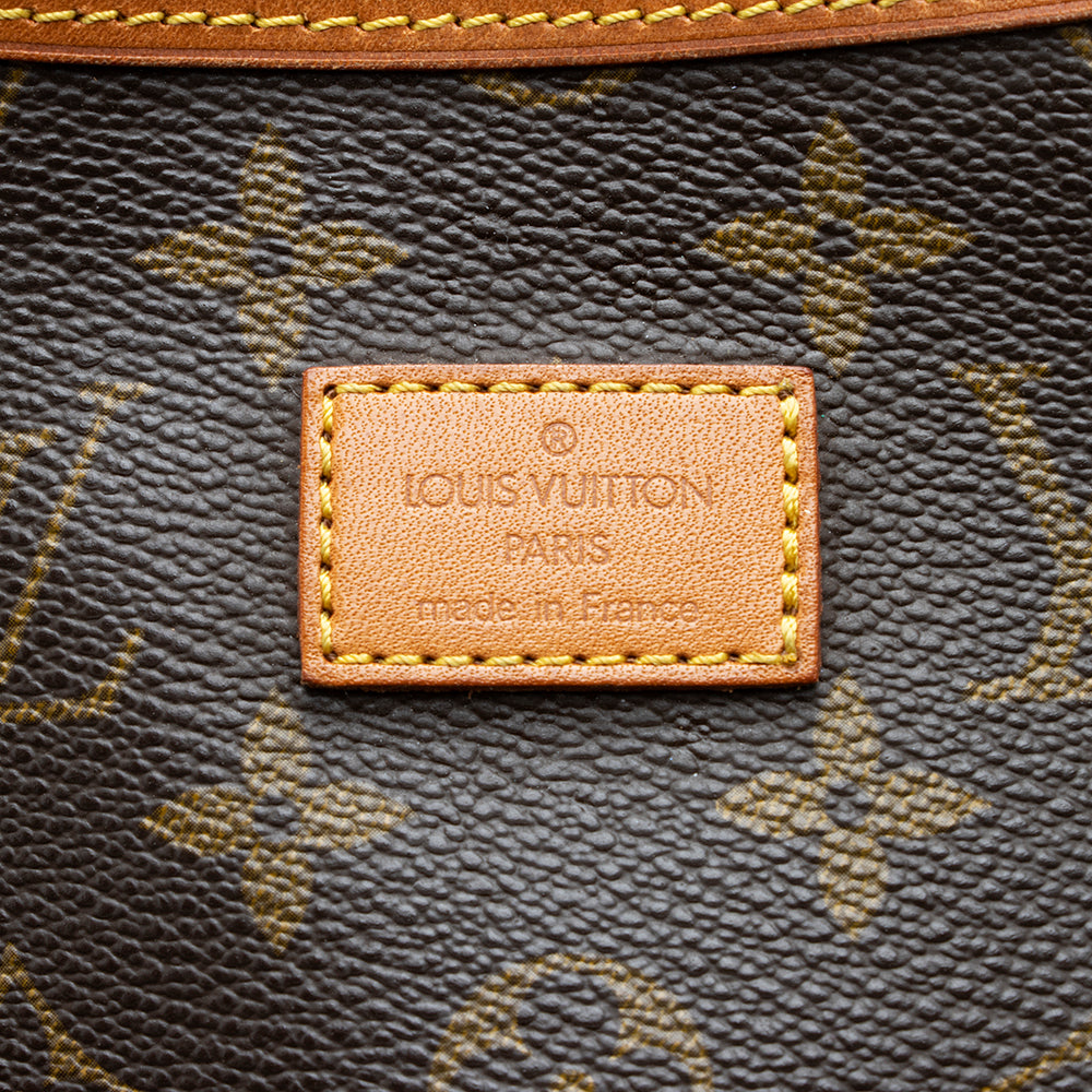 Louis Vuitton Vintage Monogram Canvas Saumur 35 Messenger Bag (SHF-18883)