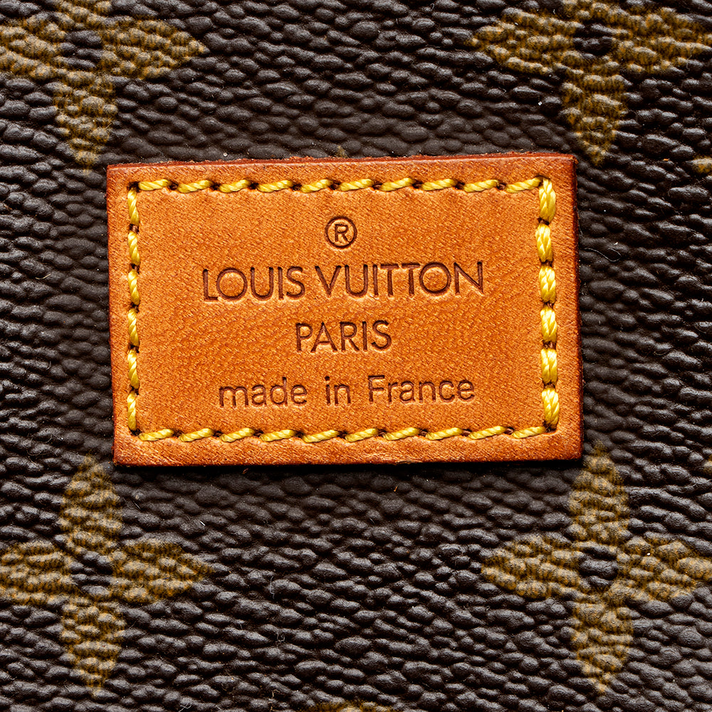 Louis Vuitton Vintage Monogram Canvas Saumur 35 Messenger Bag (SHF-20372)