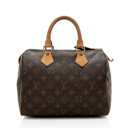 Louis Vuitton Vintage Monogram Canvas Speedy 25 Satchel (SHF-16510