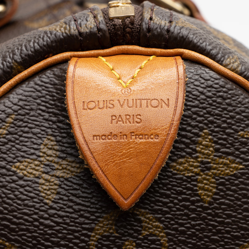 Vintage Louis Vuitton/French company Monogram Speedy 35