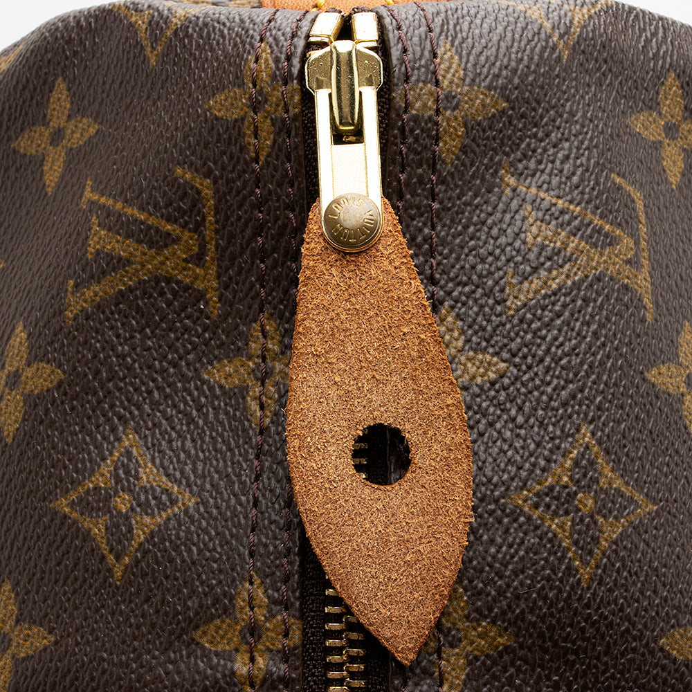 Louis Vuitton Vintage Monogram Canvas Speedy 40 Satchel (SHF-20189)