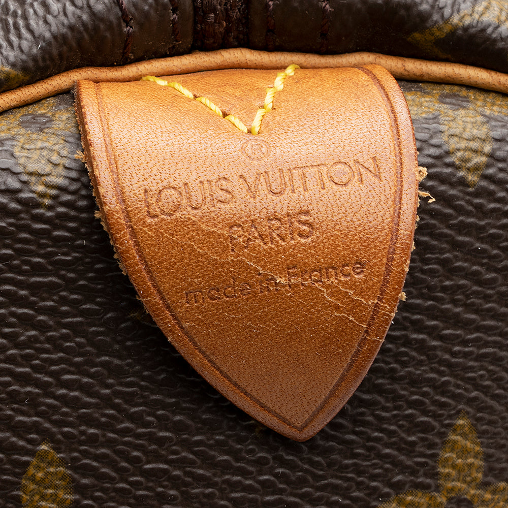 Louis Vuitton Vintage Monogram Canvas Speedy 40 Satchel (SHF-20189)