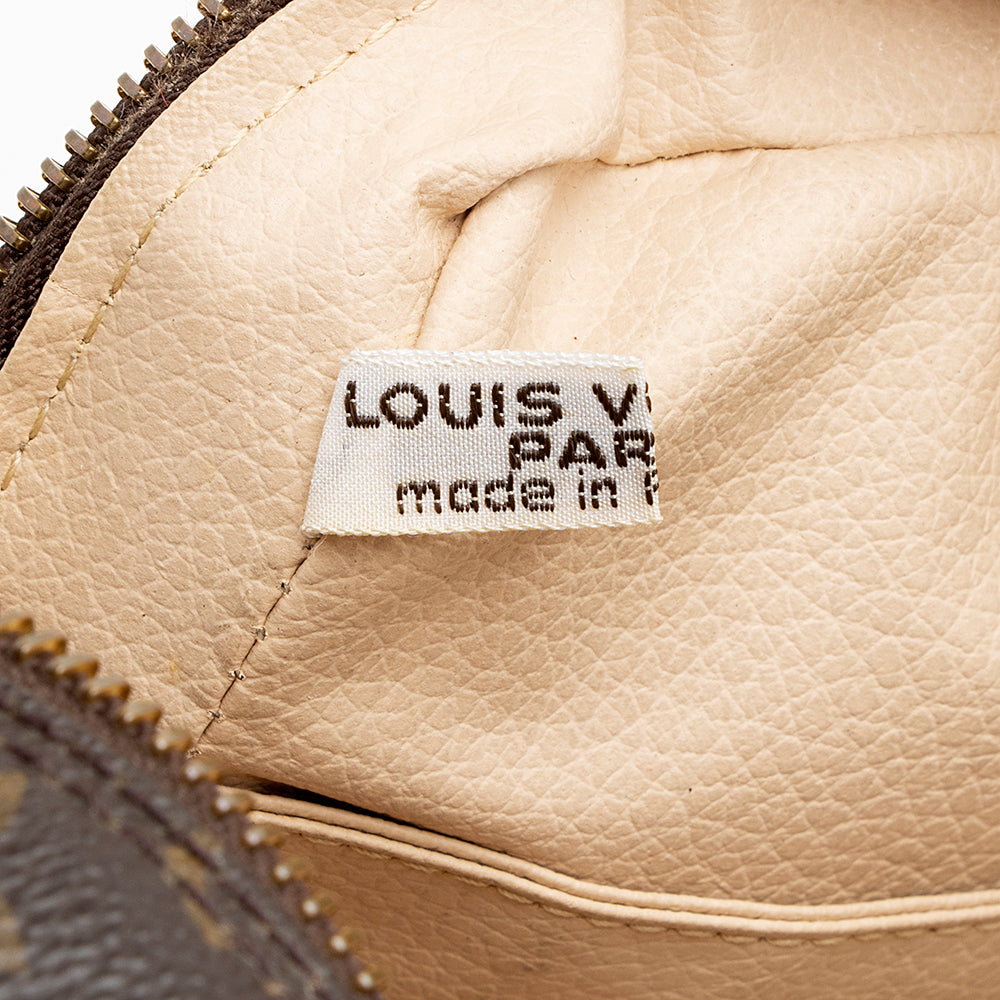 Louis Vuitton Vintage Monogram Canvas Trousse Toiletry Pouch 23 (SHF-16451)