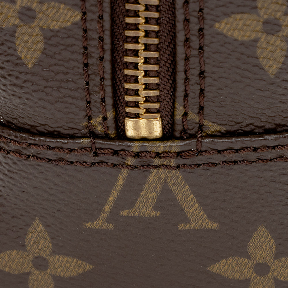 Louis Vuitton Vintage Monogram Canvas Trousse Toiletry Pouch 23 (SHF-1