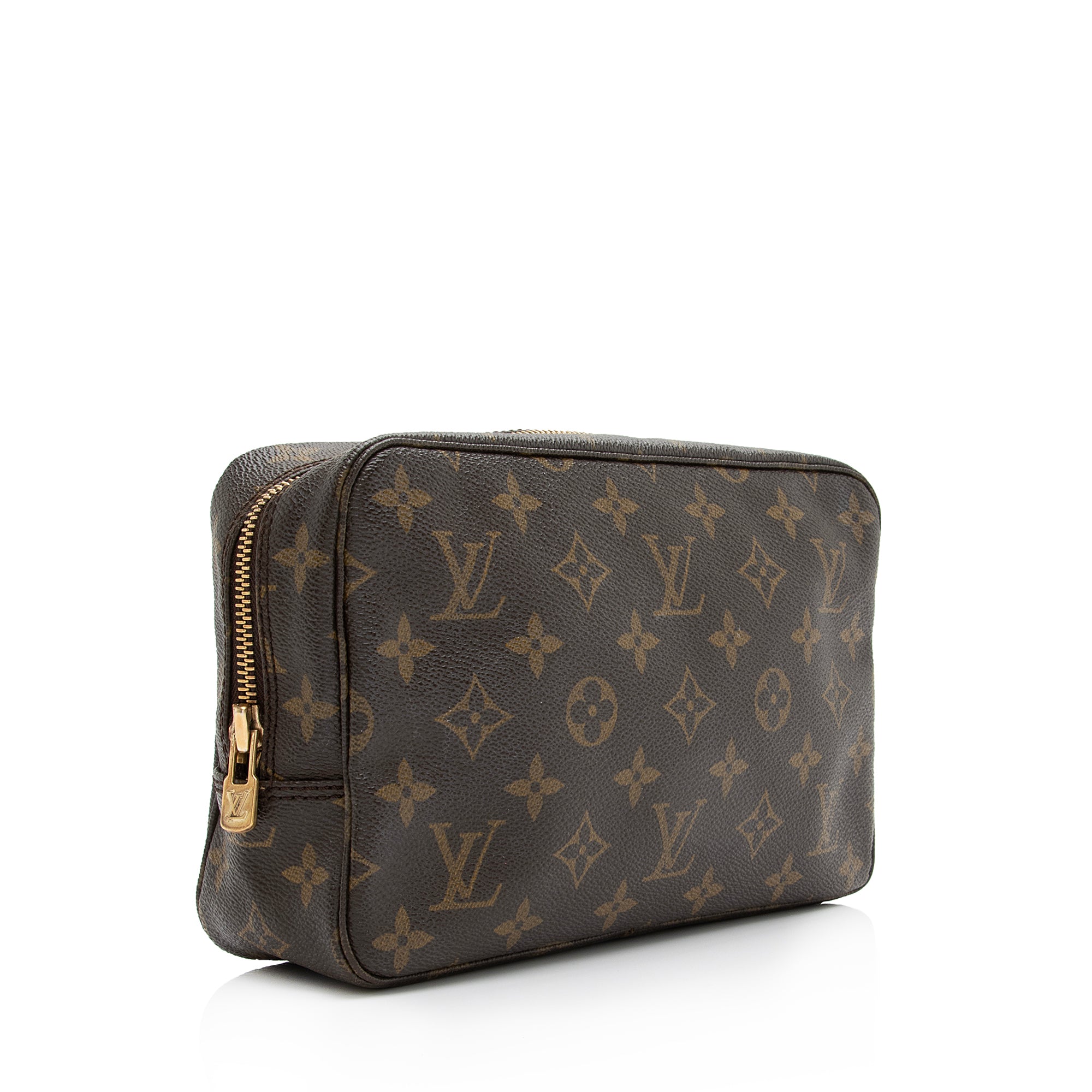 Louis Vuitton Vintage Monogram Canvas Trousse Toiletry Pouch 23 (SHF-23316)