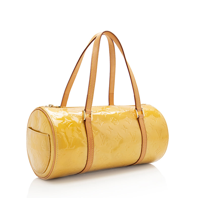 Louis Vuitton, Bags, Louis Vuitton Papillon Yellow Vernis Bag