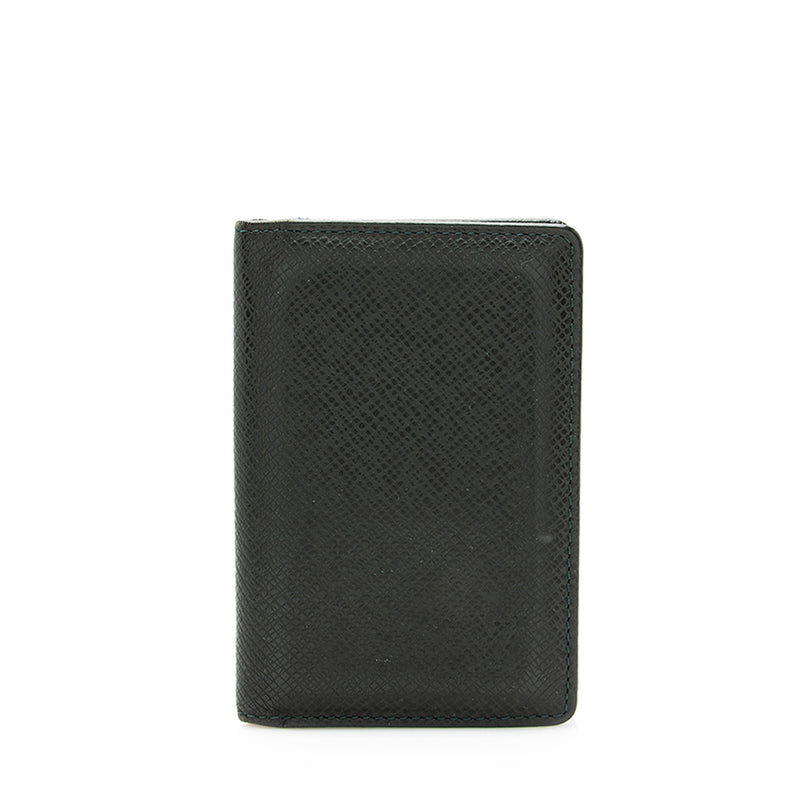 Louis Vuitton, Accessories, New Louis Vuitton Mens Pocket Organizer Wallet  In Black Epi Leather