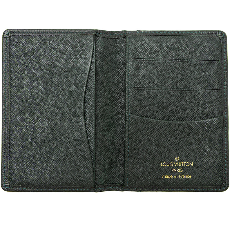Louis Vuitton Vintage Taiga Leather Pocket Organizer Wallet 167599 interior 1 0 parent 800x